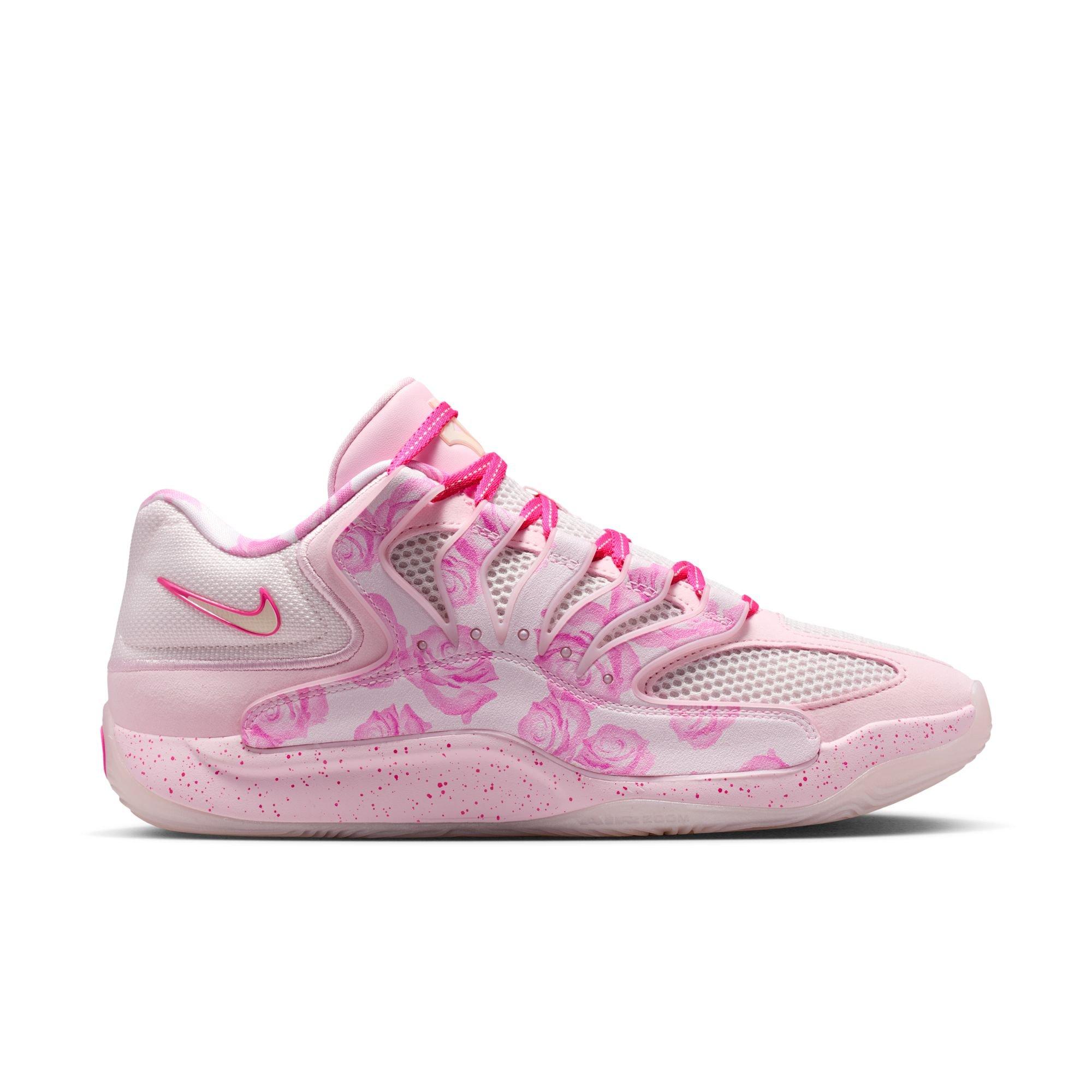 Nike KD18 Men's Light Breathable Basketball Shoes - Pearl Pink